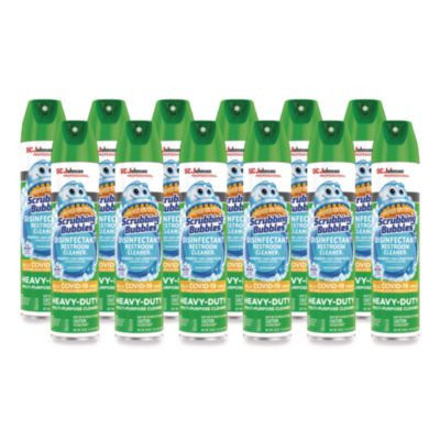 Disinfectant Restroom Cleaner Ii, Rain Shower Scent, 25 Oz Aerosol Spray, 12/Carton