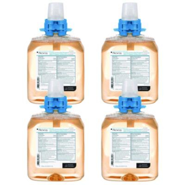 Foaming Antimicrobial Handwash/Moisturizer Refill, For Fmx-12 Dispenser, Light Fruity Scent, 1,250 Ml, 4/Carton