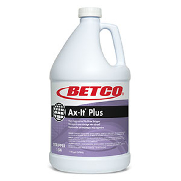 Betco 15404-00 Ax-It Plus Floor Stripper (4 - 1 GAL Bottles)