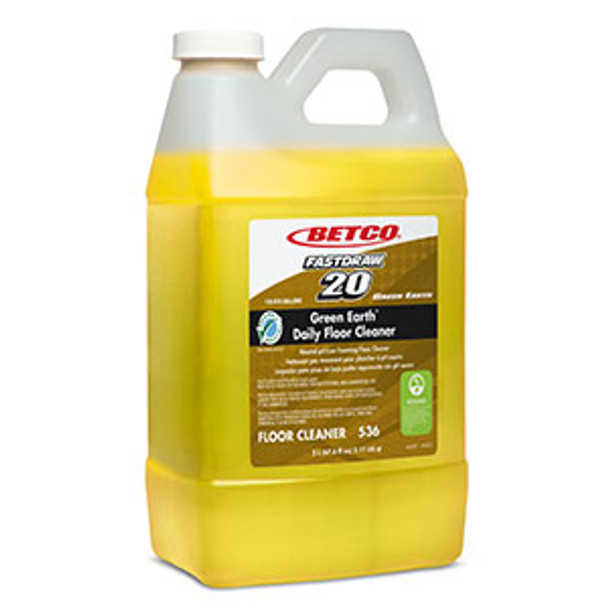 Betco 53647-00 Green Earth Daily Floor Cleaner (4 - 2 L FastDraw)