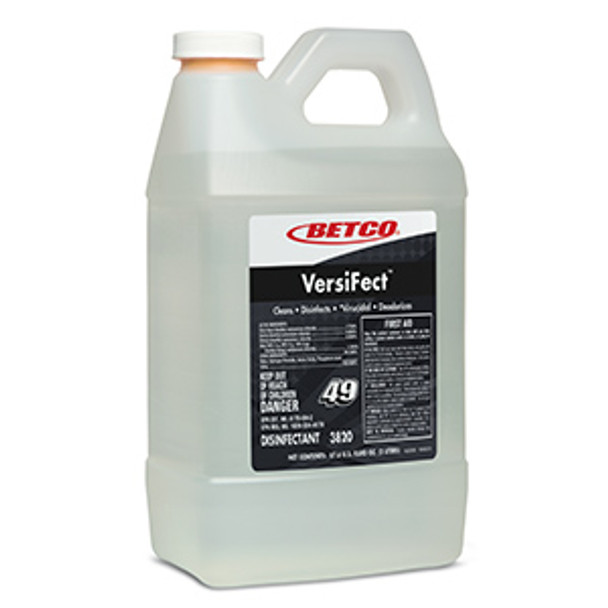 Betco 382047-00 VersiFect Cleaner Disinfectant (4 - 2L FastDraw Bottles)