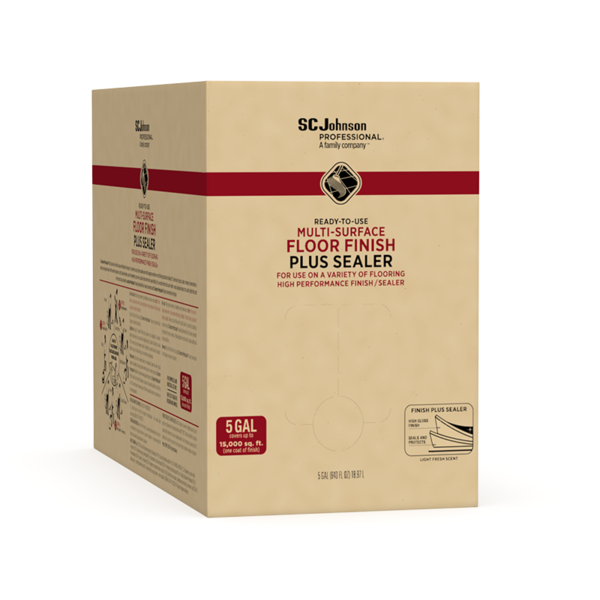 SC Johnson – 362384 - Multi-Surface Floor Finish Plus Sealer 5 Gallon Bag-in-Box