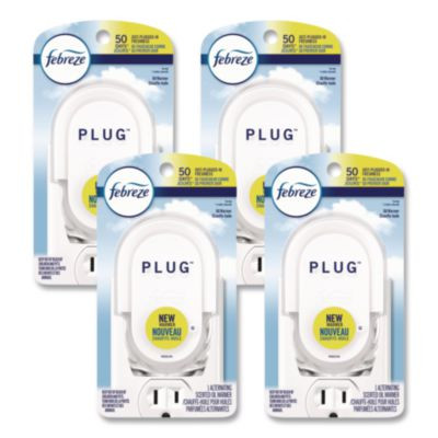 Plug Air Freshener Warmer, 2.5" X 3" X 4", Off White, 4/Carton