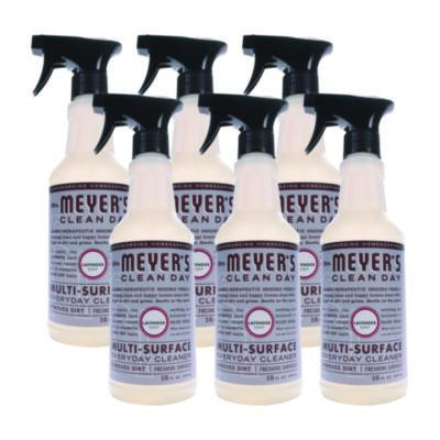 Multi Purpose Cleaner, Lavender Scent, 16 Oz Spray Bottle, 6/Carton