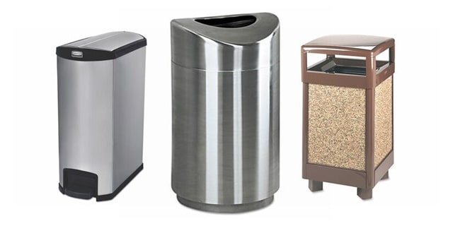 Trash Cans & Waste Receptacles