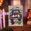Spooky Truck Halloween Garden Flag