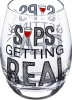 Sip Getting Real Stemless Wine Glass