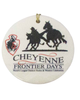 Ceramic Rodeo Event Ornaments