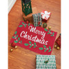 Merry Christmas Dhurrie Mat
