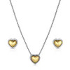 Trio of Hearts Jewelry Set