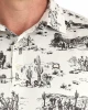 Arenaflex Western Print Polo