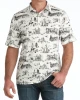 Arenaflex Western Print Polo