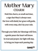 Mother Mary Charm
