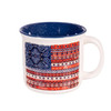 Americana Boho Flag Camper Cup