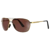 Matte Gold Nova Sunglasses