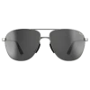 Matte Silver Nova Sunglasses
