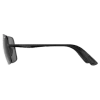 Matte Black Wing Sunglasses