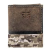 Bull Camo Trifold Wallet