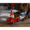 Holiday Gnome Driving Buggy & Truck Statuary