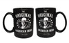 John Wayne Mug Black and White