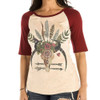 Rowdy Rose Baseball Shirt
