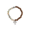 Tree of Life Beaded Charm Bracelet