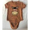 Brown Cheyenne Horse Diaper Shirt