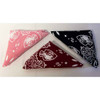 CFD Navy and White Paisley Bandanna