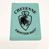 Large Arrowhead Leatherette Zippered Portfolio