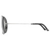 Polarized Burnished Silver Wesley Sunglasses