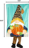 Fall Gnome with Pumpkin Garden Kickin Flag