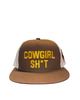 Brown Cowgirl Sh*t Snapback