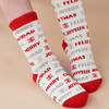 Santa's Lil Helper Socks