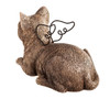 Cat with Metal Wings Garden Statuary