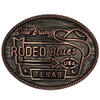 Dale Brisby "Rodeo Blues" Attitude Buckle