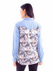 Denim Horse Print Shirt