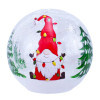5" LED Hand-Painted Gnome Glass Globe