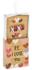 Love Mail Matchbox Pins
