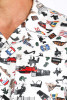 Short Sleeve Rodeo Road Trip Polo