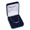 Windblown Elegance Crystal Necklace