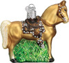 Glitter Horse Ornament