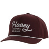 'OG" Hooey Hat Maroon with White