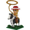 Cowgirl Mini Building Blocks