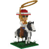 Cowgirl Mini Building Blocks