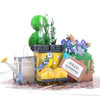Spring Gardener Paper Pop Up Card