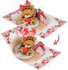 Love Bear Paper Pop Up Card