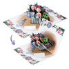 Peonies Paper Pop Up Card