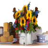 Sunflowers Paper Pop Up Card