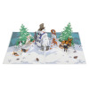 Christmas Dogs Paper Pop Up Card