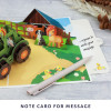 Farm Animals Paper Pop Up Card